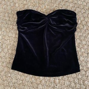 Brand new crop top Mango with zipper behind, new